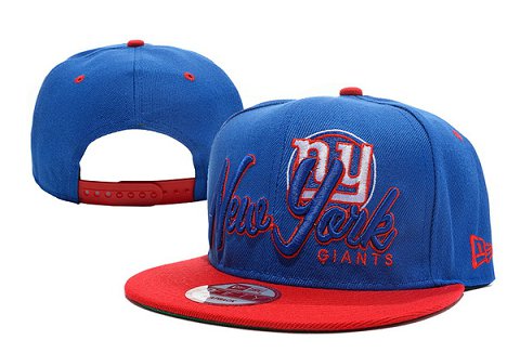 New York Giants NFL Snapback Hat XDF104